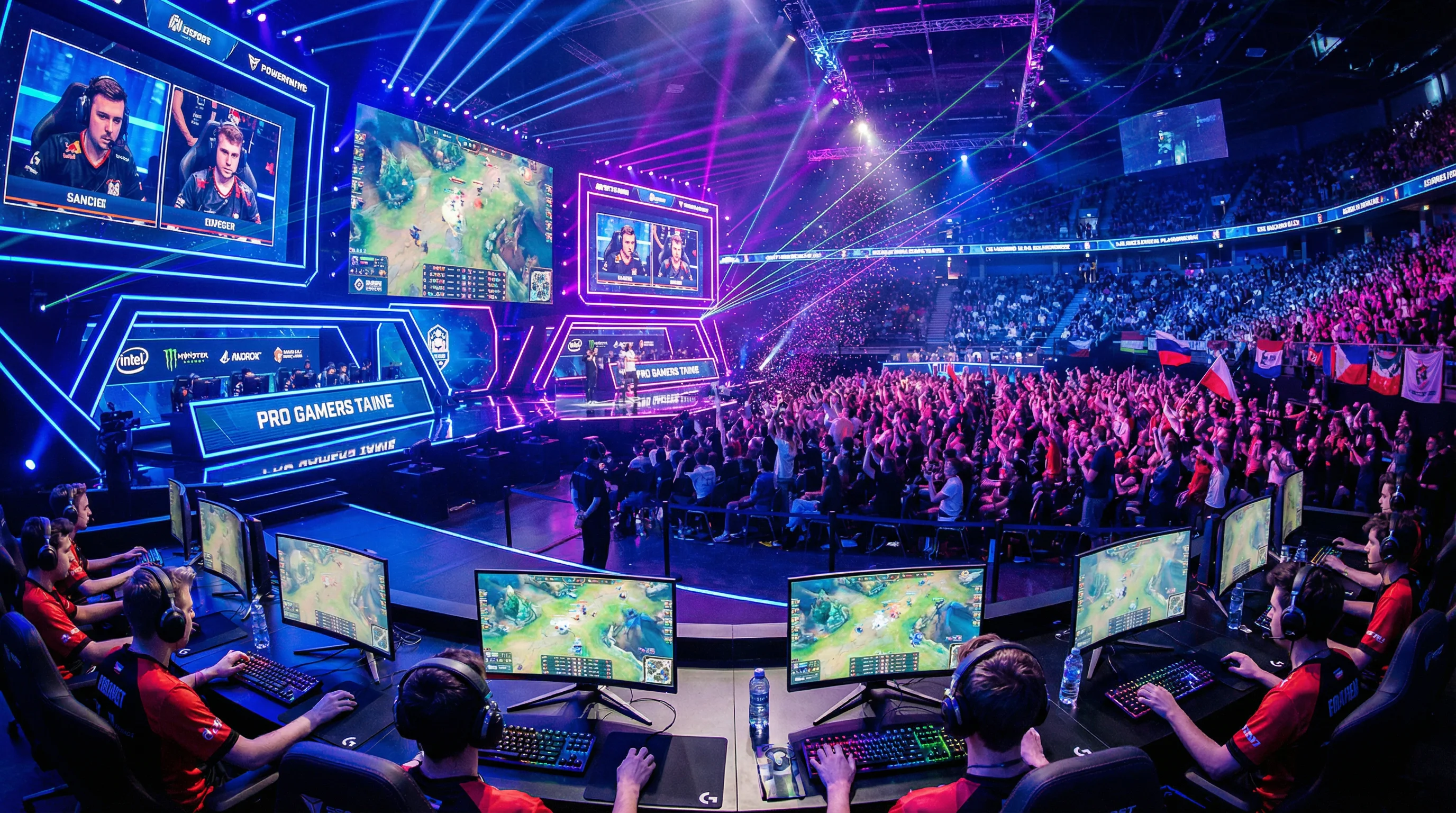 问鼎电竞博彩赛事直播画面